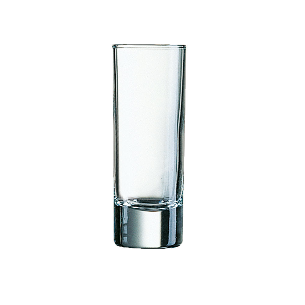 ISLANDE Schnapsglas - 6,5 cl - (Ø 3,8 x 10,5 cm) - geeicht /-/ 2 + 4 cl