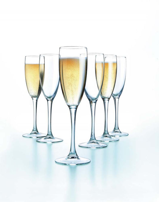 VIN Sektglas - 19 cl - (Ø 7,0 x 22,5 cm) - geeicht /-/ 0,1 l