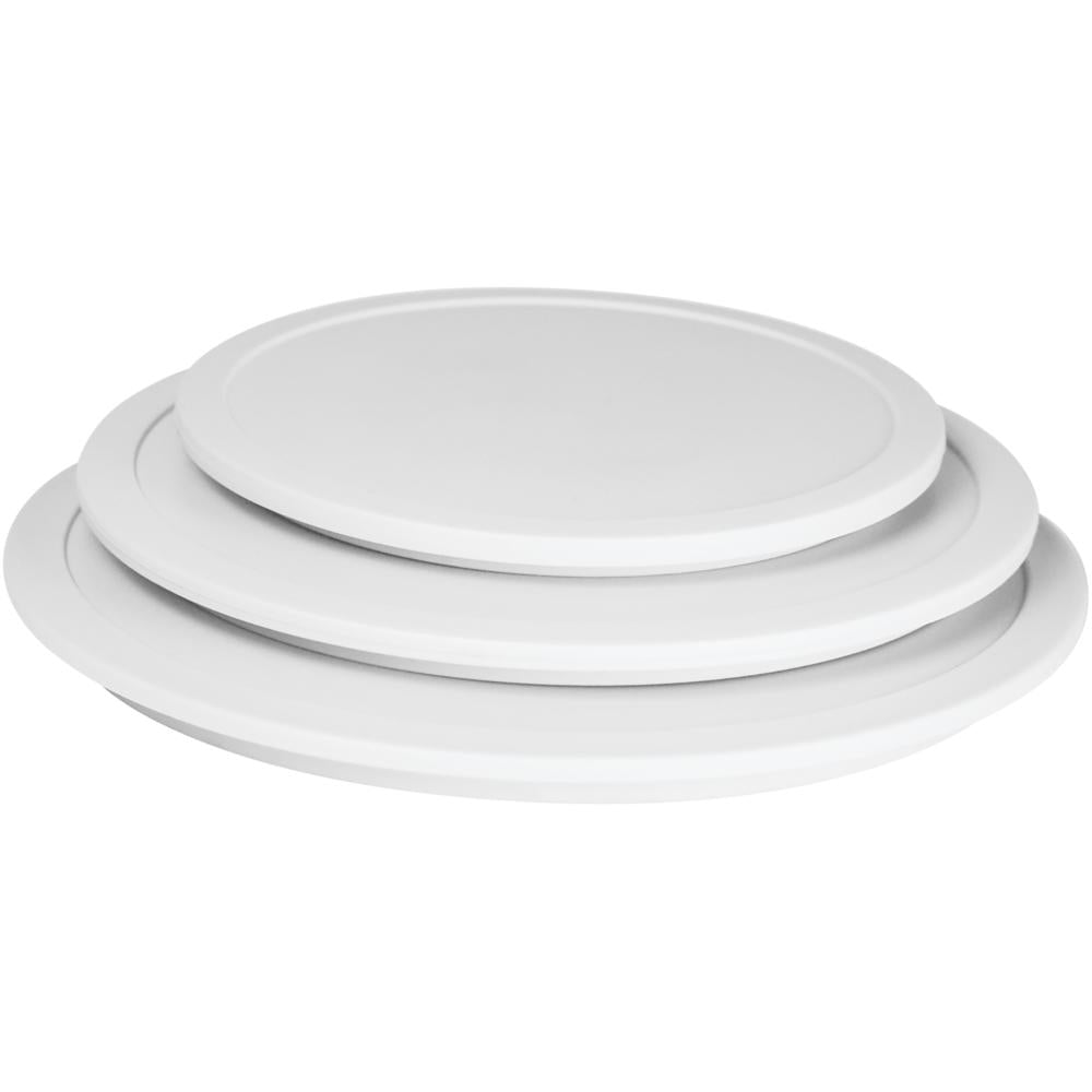 EURO Deckel Ø 18 cm / Innenrand Ø 16,1 cm - Grau (PP)