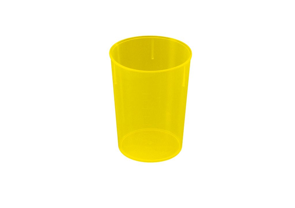Schnabelbecher Unterteil - Inhalt 25 cl - Ø 7 x 9,3 cm - Gelb