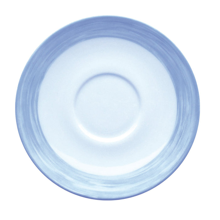 BRUSH Kaffee-Untertasse - Ø 14 cm - Blue