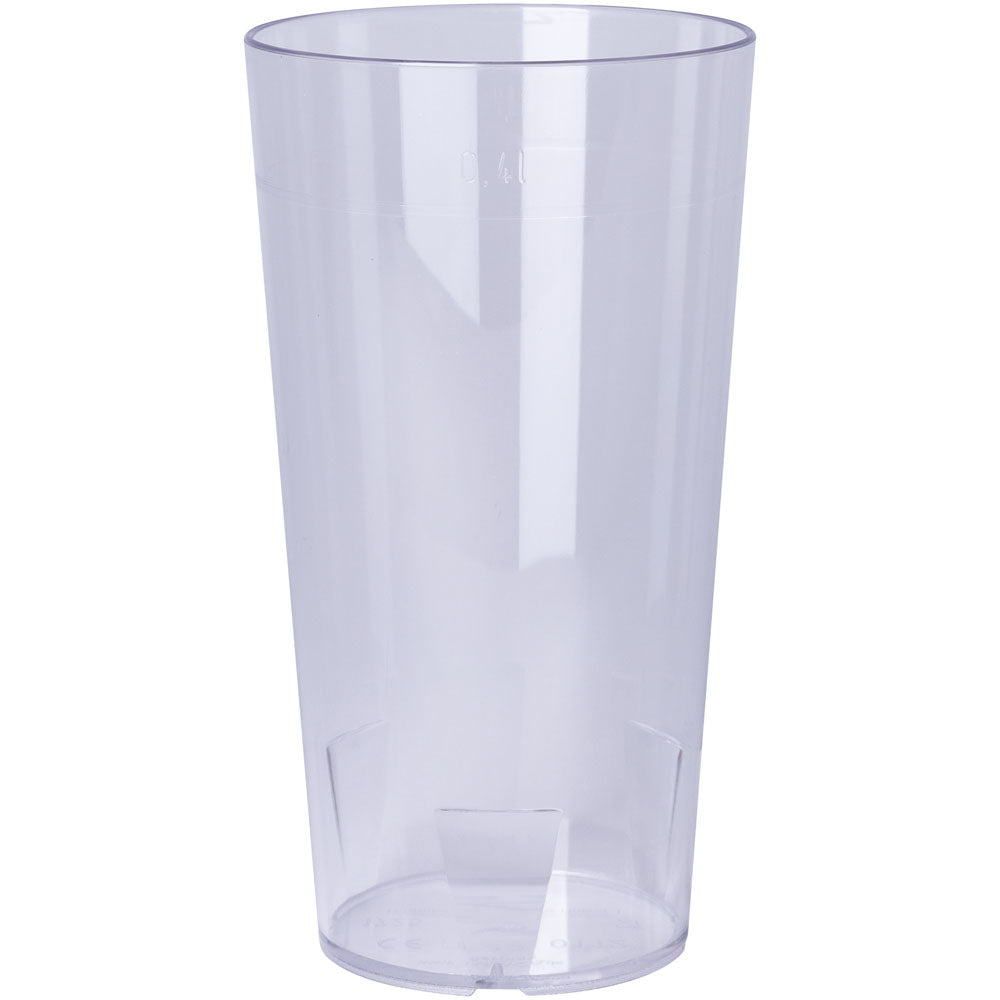 JUBILEE Trinkbecher - 40 cl - (Ø 7,5 x 14,5 cm) - SAN - geeicht /-/ 0,4 l