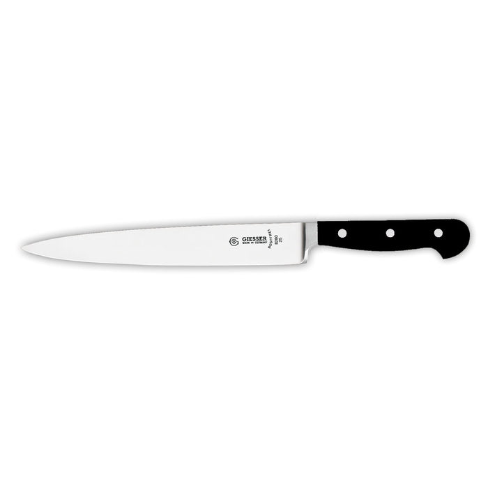 Geschm. Kochmesser schmal 20 cm - POM-Griff Schwarz