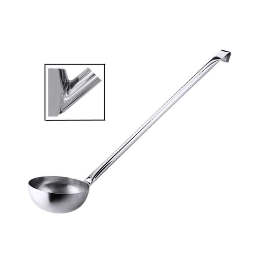 Schöpfkelle fugenlos - CNS 18/10 - Ø 20 cm - 2 l - Stiel 74 cm