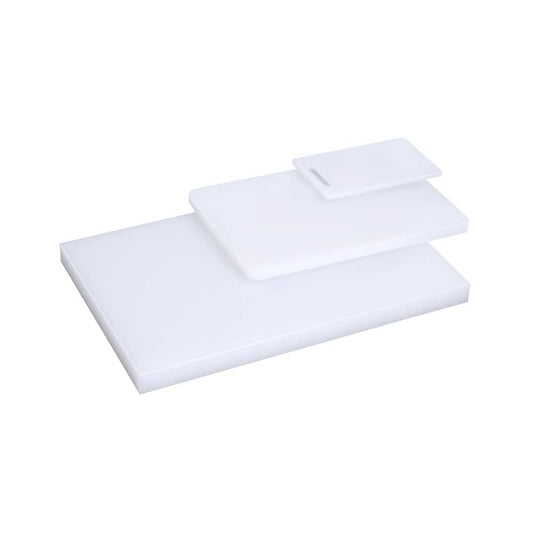 Schneidbrett Griffloch, 30 x 20 x 1 cm - Weiß (ND-PE)