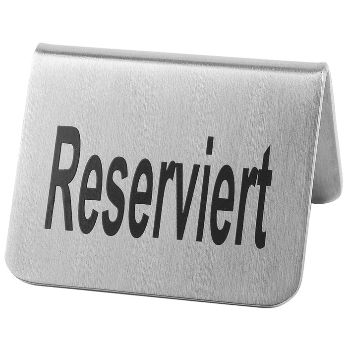 Tischwinkel "Reserviert" - 5,3 x 5 x 3,7 cm (2 St.)