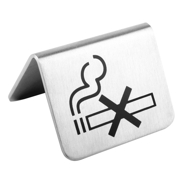 Tischwinkel "Rauchen verboten" - 5,3 x 5,3 x 3,5 cm