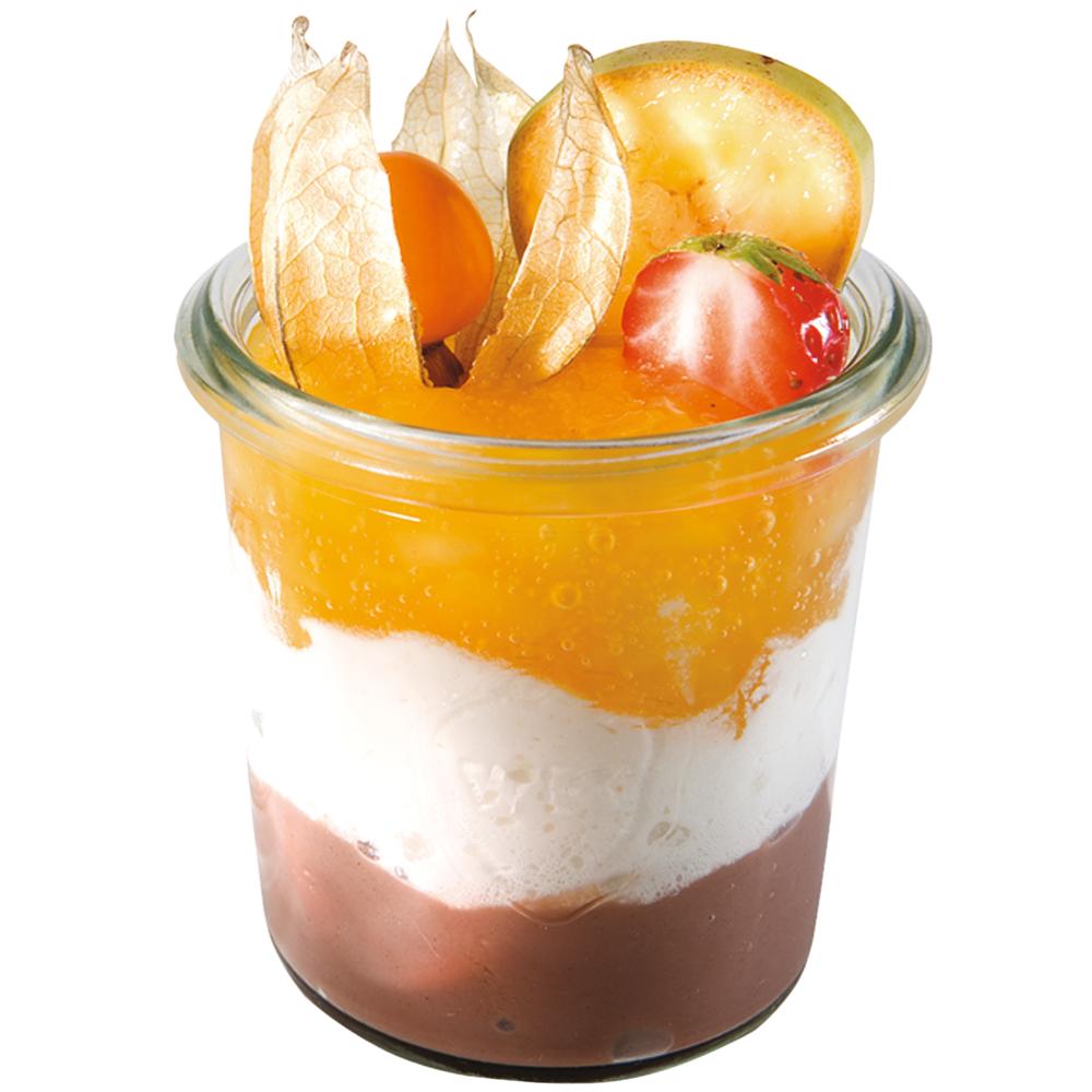 WECK Glas # 761 - Inhalt 140 ml (Rundrand 60 mm - Ø 6,7 x 7 cm)