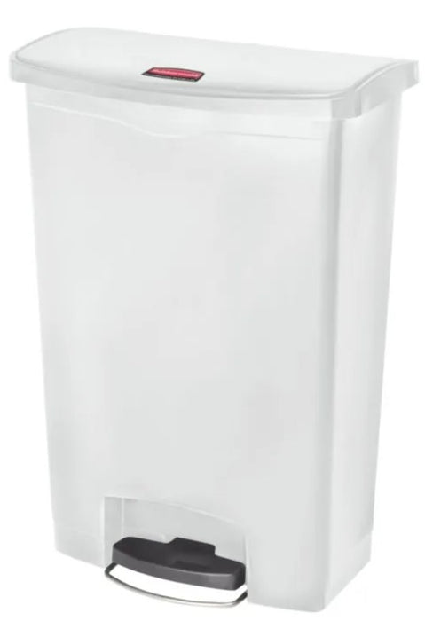 STEP-ON Abfalleimer 90 l - 57 x 35,3 x 82,6 cm - Weiß