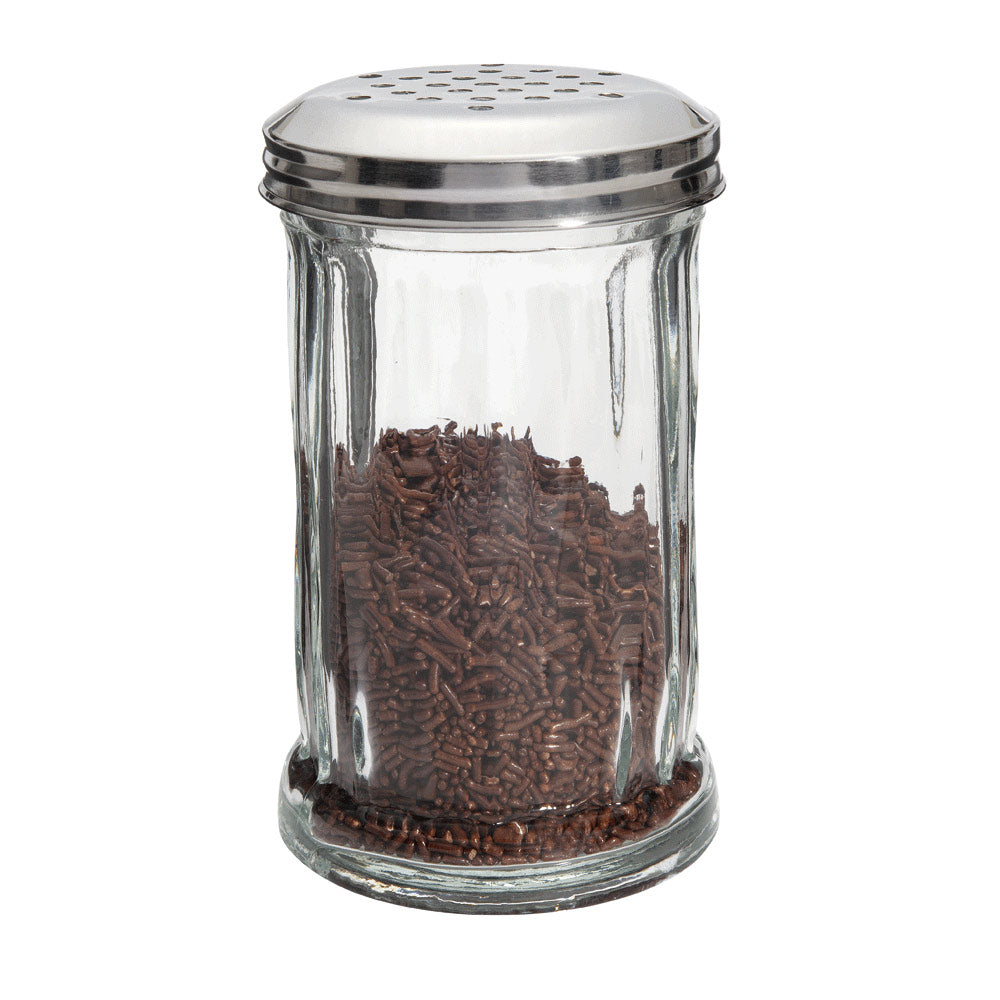 AMERIKA Schokostreuer 300 ml Ø 7,5 x 13,5 cm Streuer für Kakao, Schokolade & Zucker