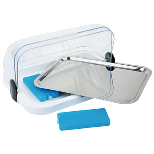 COOLBOY Frischevitrine Weiß - einzeln (4-teilig)