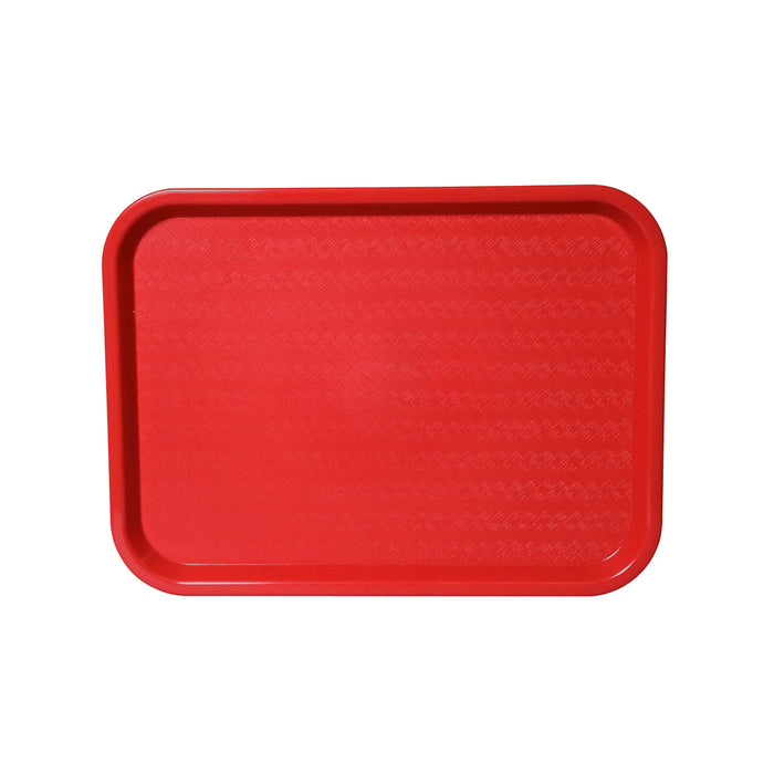 Snack-Tablett 41,5 x 30,5 cm - Rot (PP)