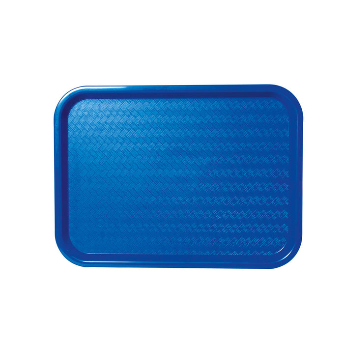 Snack-Tablett 41,5 x 30,5 cm - Blau (PP)