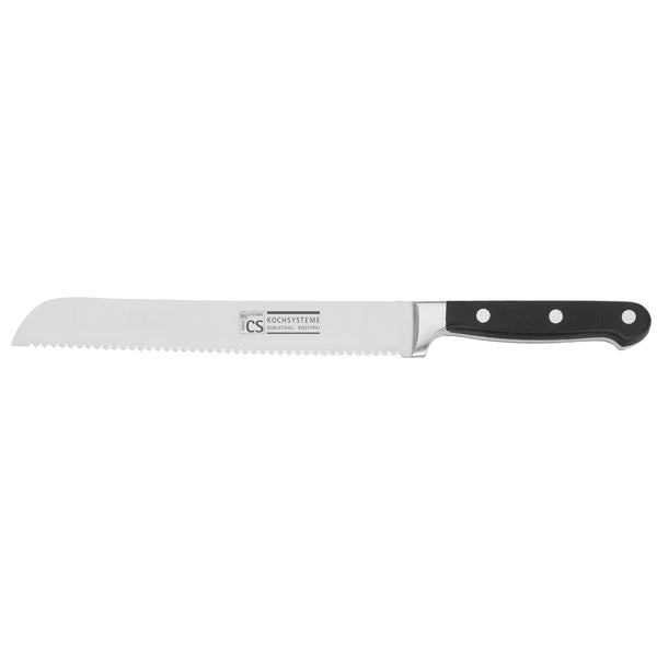 PREMIUM Messerblock 8-teilig - geschmiedet (Küchenmesser 9 cm, Tomatenmesser 12 cm, Brotmesser 21 cm