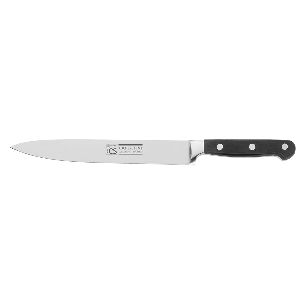 PREMIUM Messerblock 8-teilig - geschmiedet (Küchenmesser 9 cm, Tomatenmesser 12 cm, Brotmesser 21 cm
