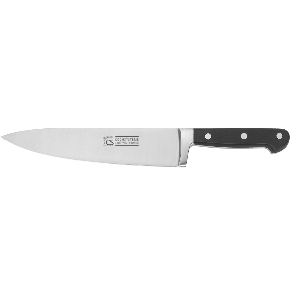 PREMIUM Messerblock 8-teilig - geschmiedet (Küchenmesser 9 cm, Tomatenmesser 12 cm, Brotmesser 21 cm