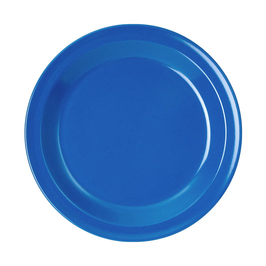 TREND BLAU Dessertteller Ø 19,5 cm - Coupform (MF)