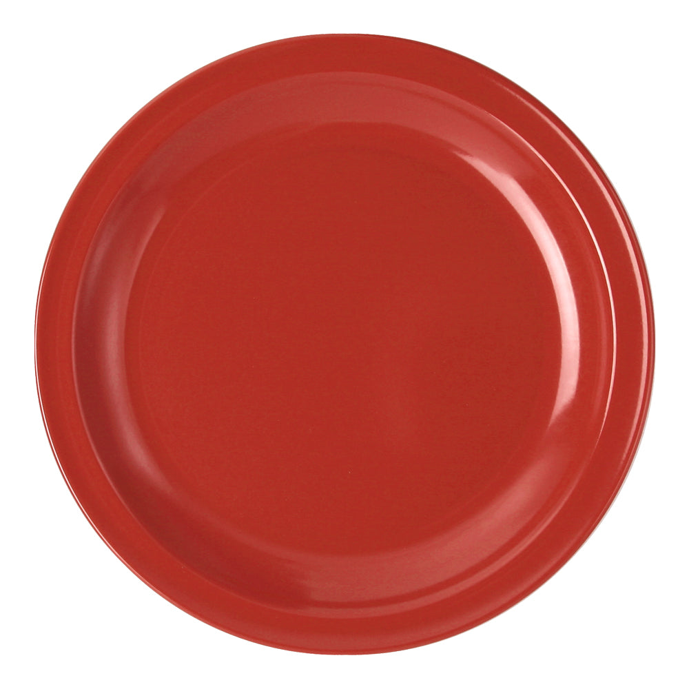 TREND ROT Menüteller Ø 23,5 cm - Coupform (MF)