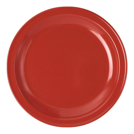 TREND ROT Menüteller Ø 23,5 cm - Coupform (MF)