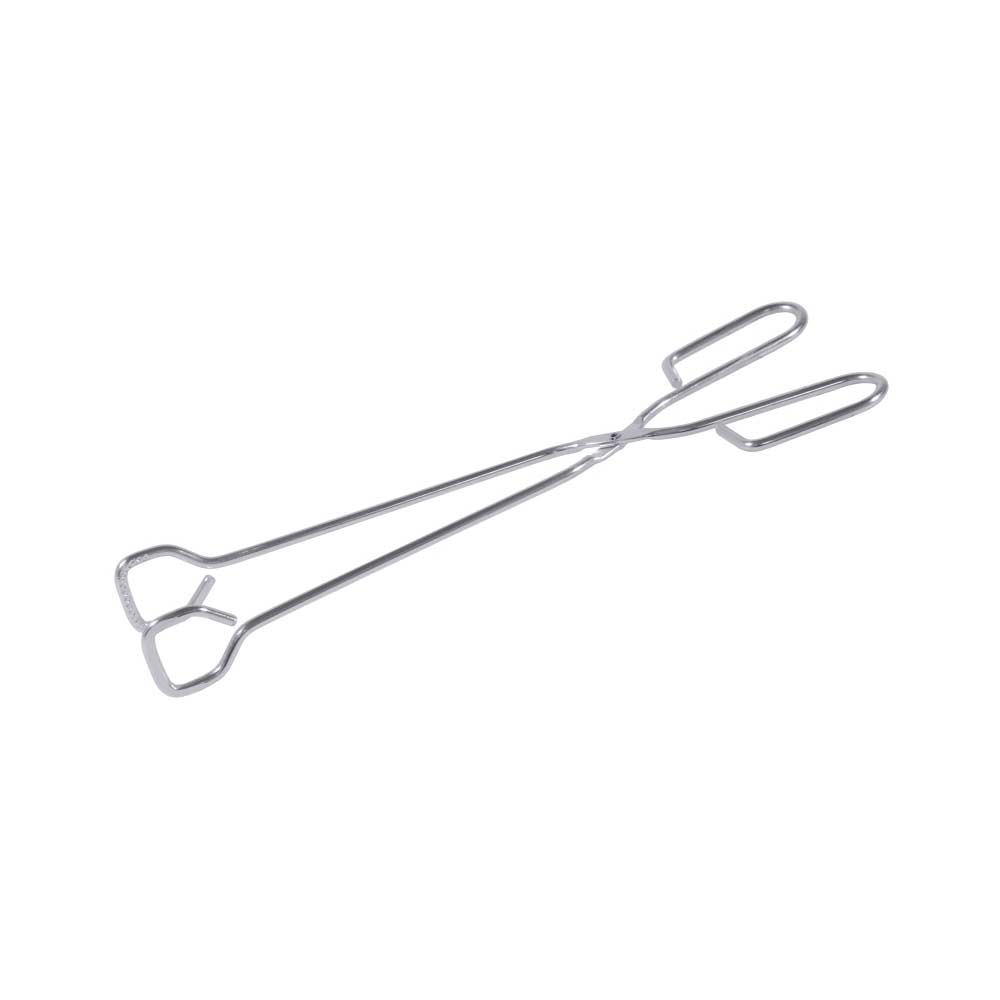 Grillzange Chromstahl - Länge 23 cm