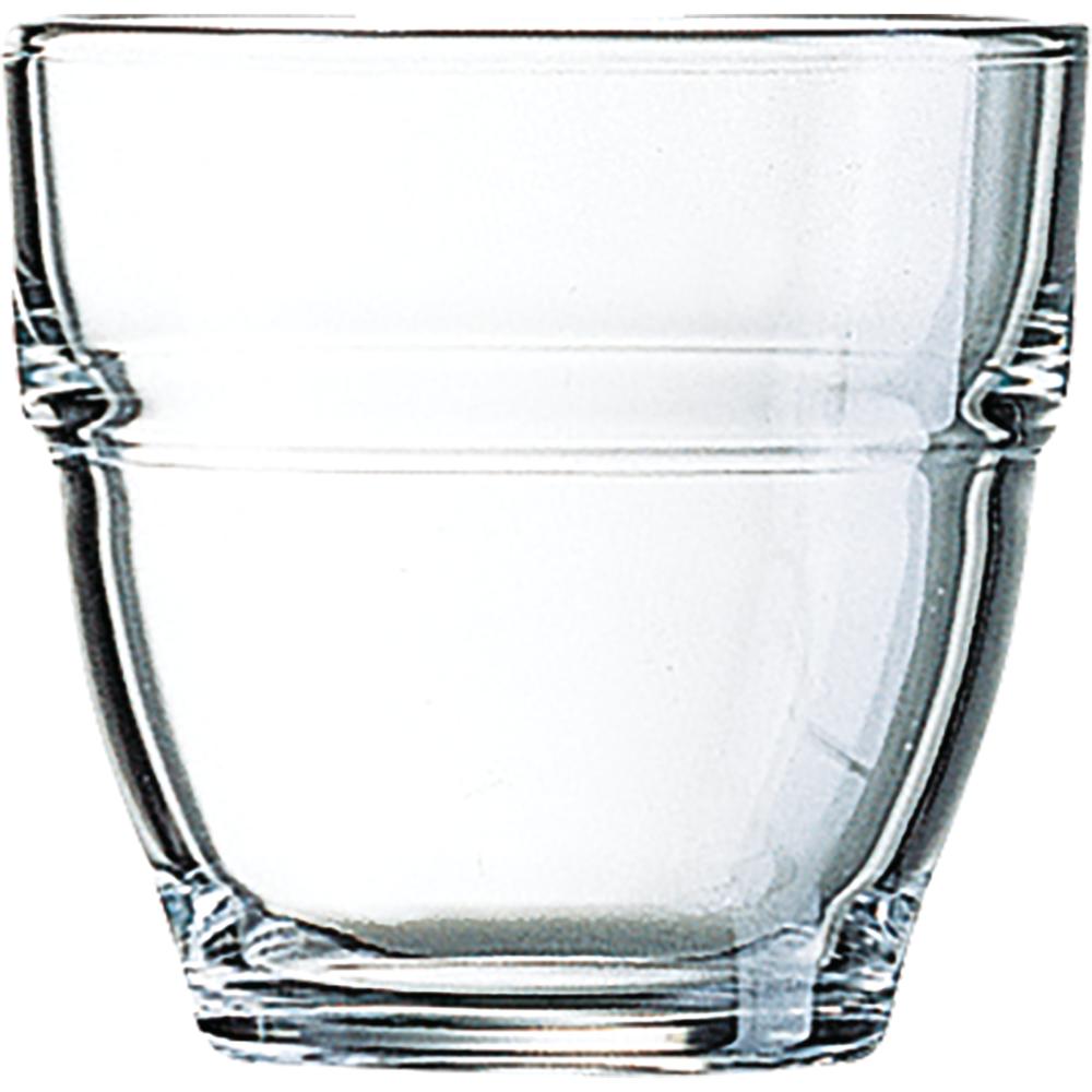 FORUM Trinkglas (stapelbar) - 16 cl - (Ø 7,3 x 7 cm) - ungeeicht