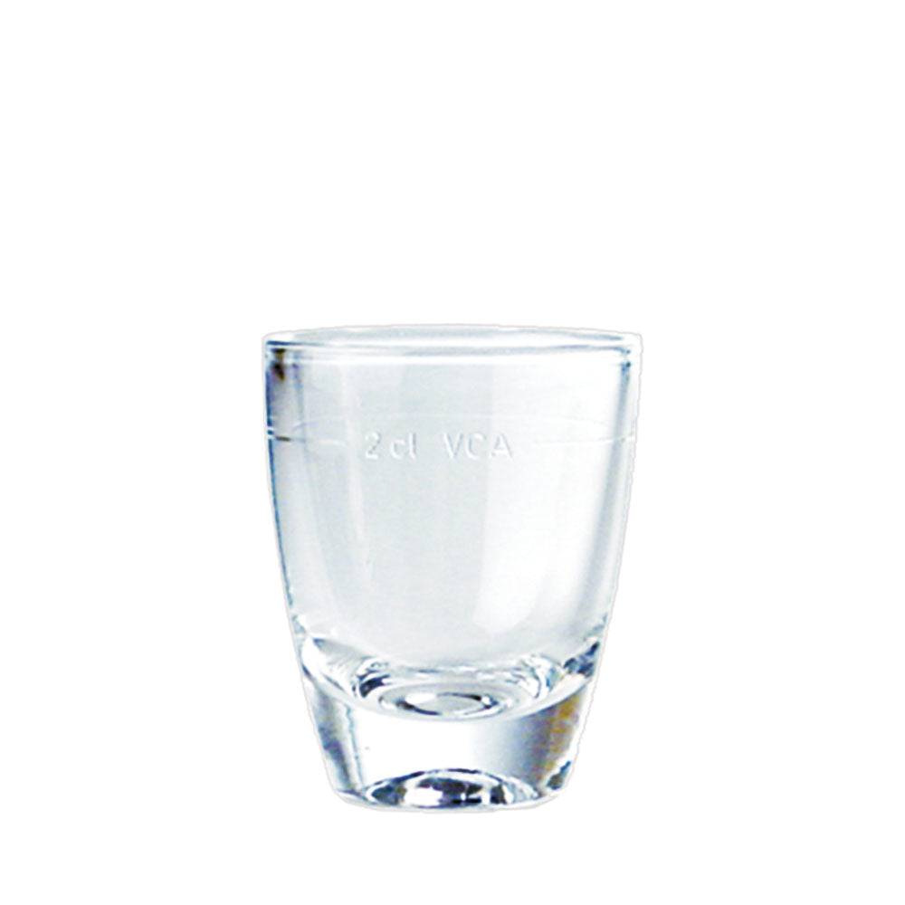 GIN 12 Schnapsglas - 3,5 cl - (Ø 4,2 x 5 cm) - geeicht /-/ 2 cl