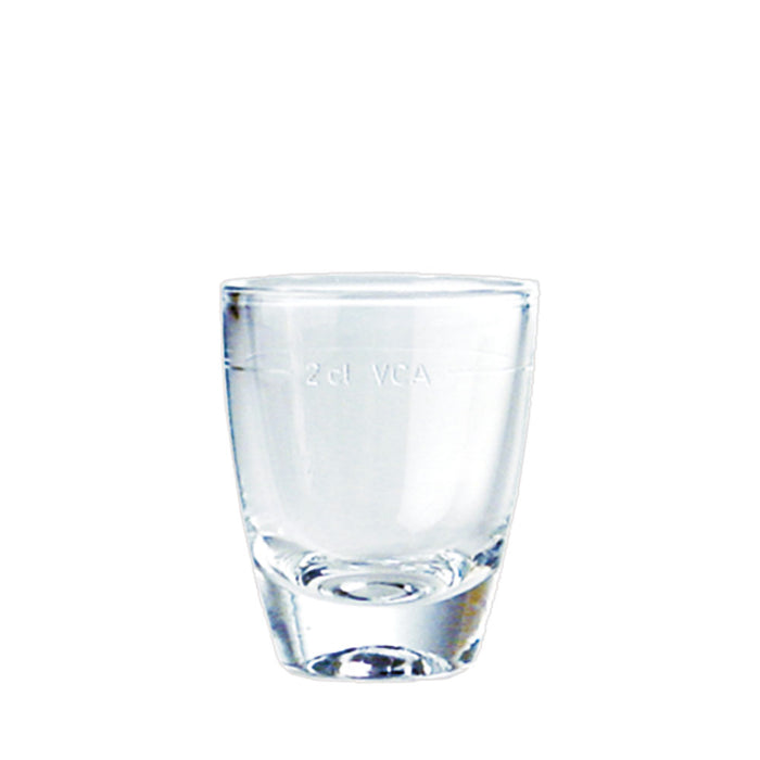 GIN 12 Schnapsglas 3,5 cl (Ø 4,2 x 5 cm) - geeicht /-/ 2 cl