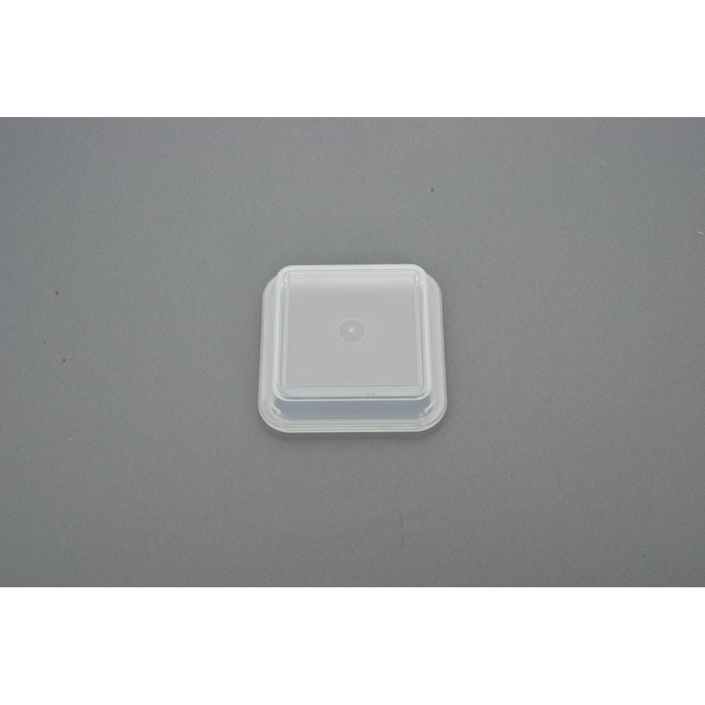 EURO Domdeckel 11 x 11 x 3 cm - Transparent (PP)