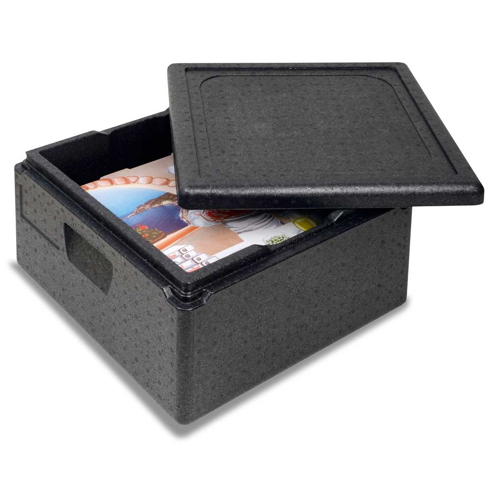 "Pizza L" Thermobox -Innenmaß 42x42cm - Nutzhöhe 19,7 cm