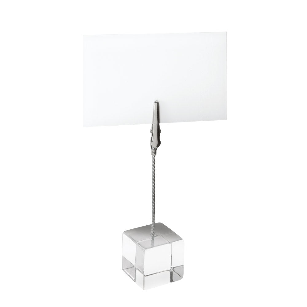 Kärtchenhalter Acryl - 3 x 3 x 12 cm (4 St.)