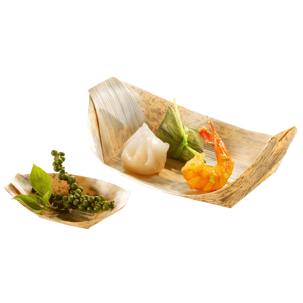 BOOT Blattschalen 8 x 5,5 x 1,5 cm (100 Stück)