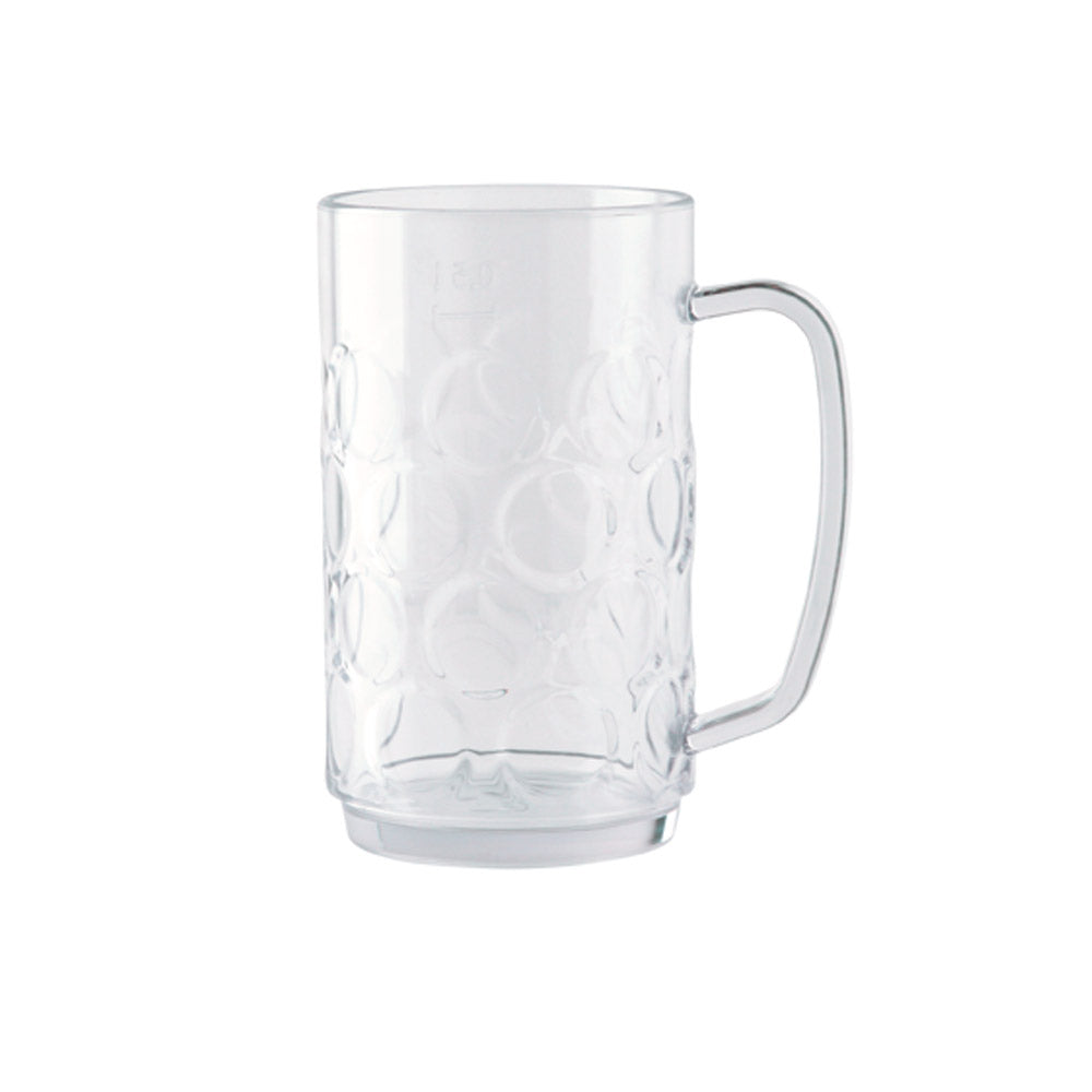 Bierkrug - 50 cl - (Ø 8,5 x 14,5 cm) - geeicht /-/ 0,5 l - SAN