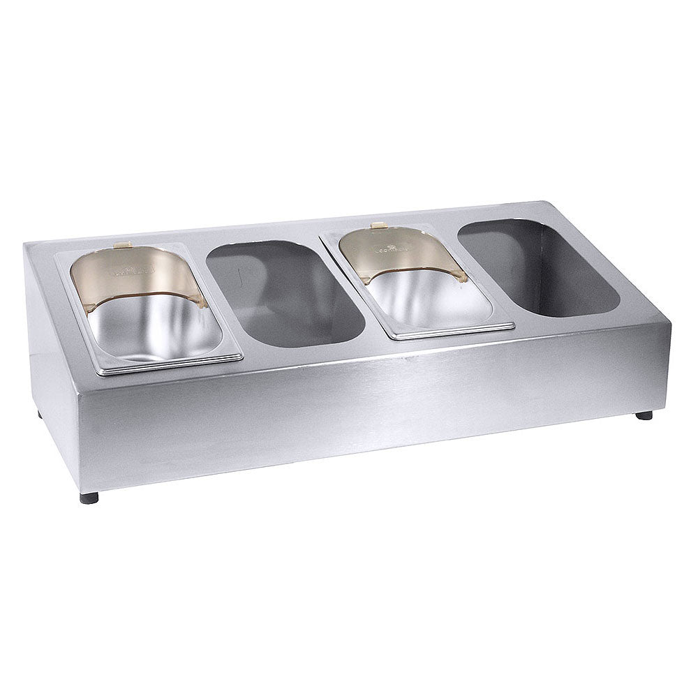 Besteckkasten (für 4 Einsätze) - 72,5 x 32 x 22 cm -CNS 18/10