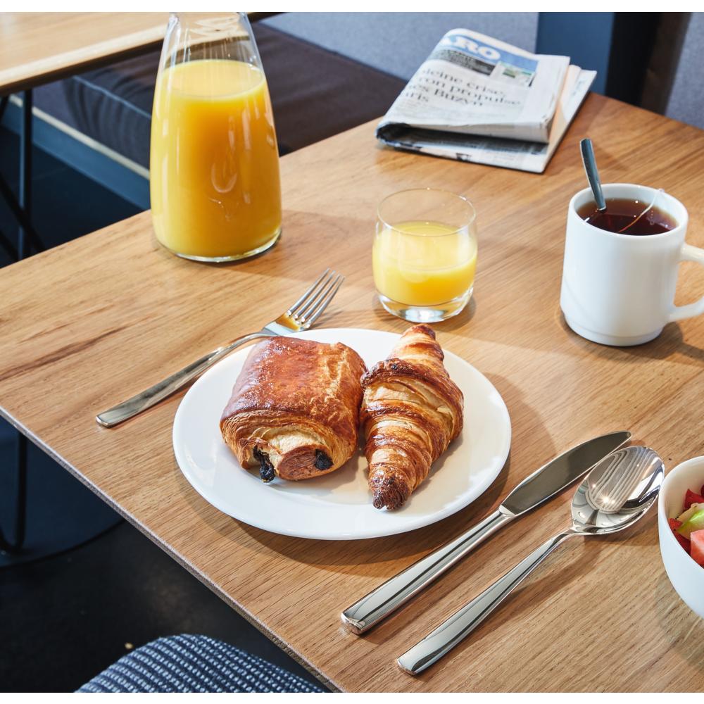 RESTAURANT Fahnenteller, Menü Ø 25,2 cm - weiß