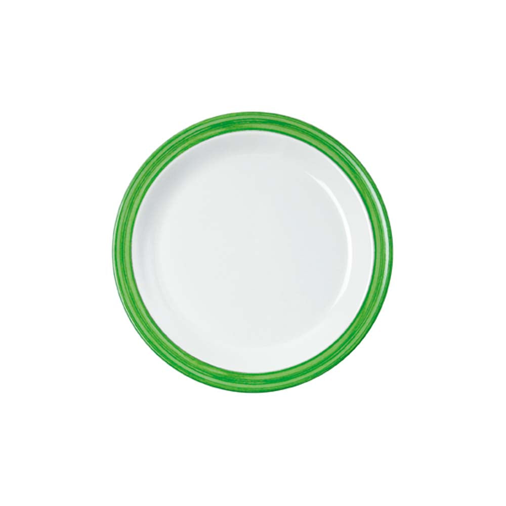 BISTRO Dessertteller Ø 19,5 cm - Coupform (MF) - Grün