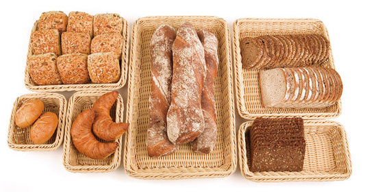 GN 1/1 Flechtkorb 065 mm - Natur (Polypropylen)