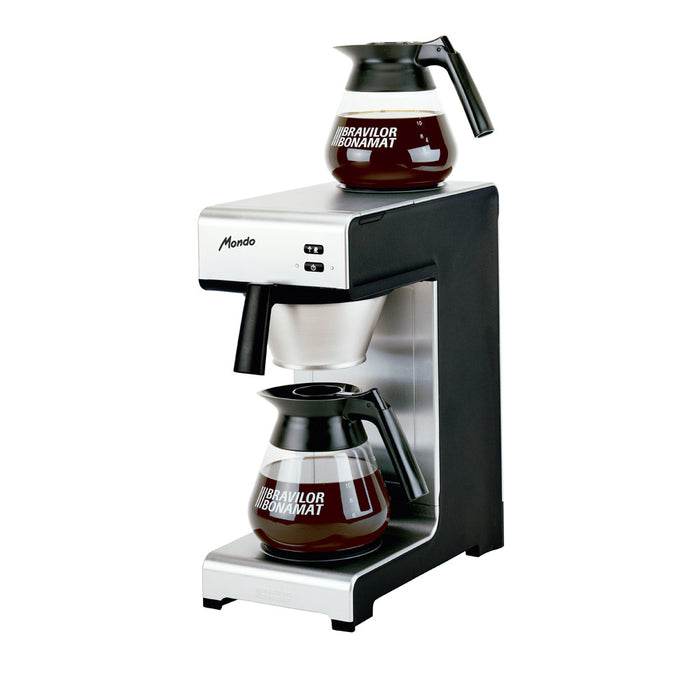 MONDO 2 Kaffeemaschine 1,8 l - mit 2 Glaskannen (230 V)