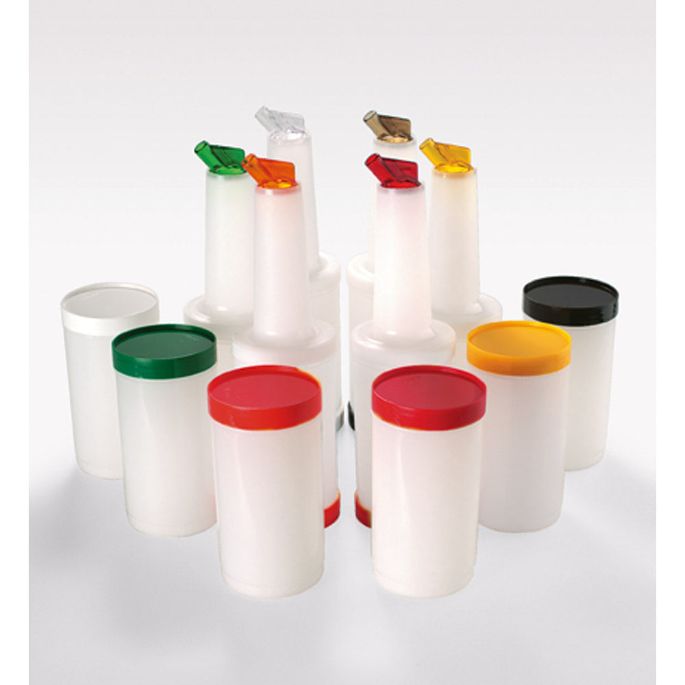 Getränkemix - Vorratsbehälter - PP - Inhalt 1 l - Deckel/Ausgießer weiß