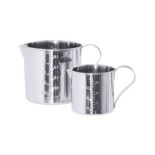 Messkanne CNS 18/10 - Ø 16 x 16 cm, Inhalt 3,2 l