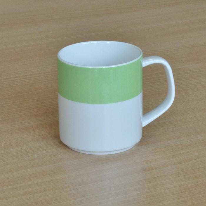 COLOURS Henkelbecher - Ø 7,6 x 7,8 cm (Spülmaß 10,6 cm) - Inhalt 25 cl (stapelbar) - Green