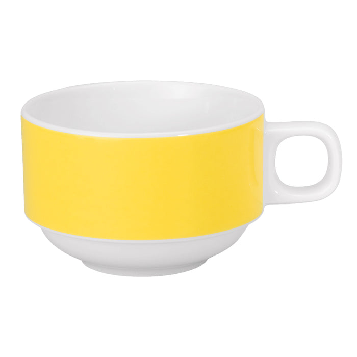 COLOURS Kaffee-Obere - Inhalt 20 cl (stapelbar) - Yellow
