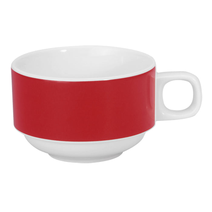 COLOURS Kaffee-Obere - Inhalt 20 cl (stapelbar) - Red