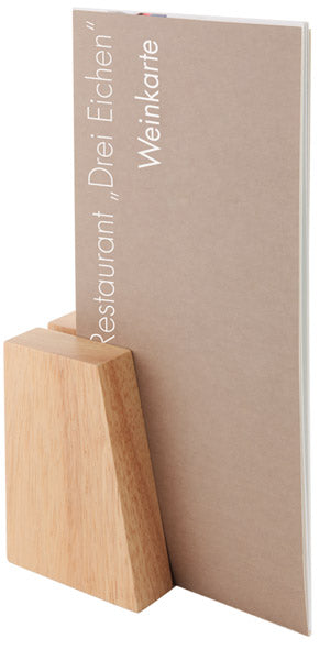 Kartenhalter Holz - 8,5 x 6 x 4,5 cm - 1 Set (2 St.)