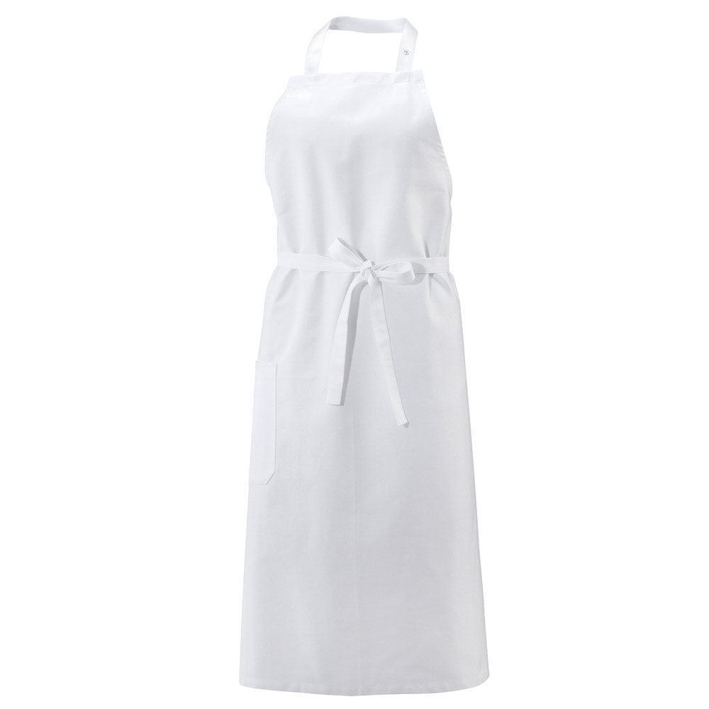 Latzschürze (80 x 100 cm) - Weiß
