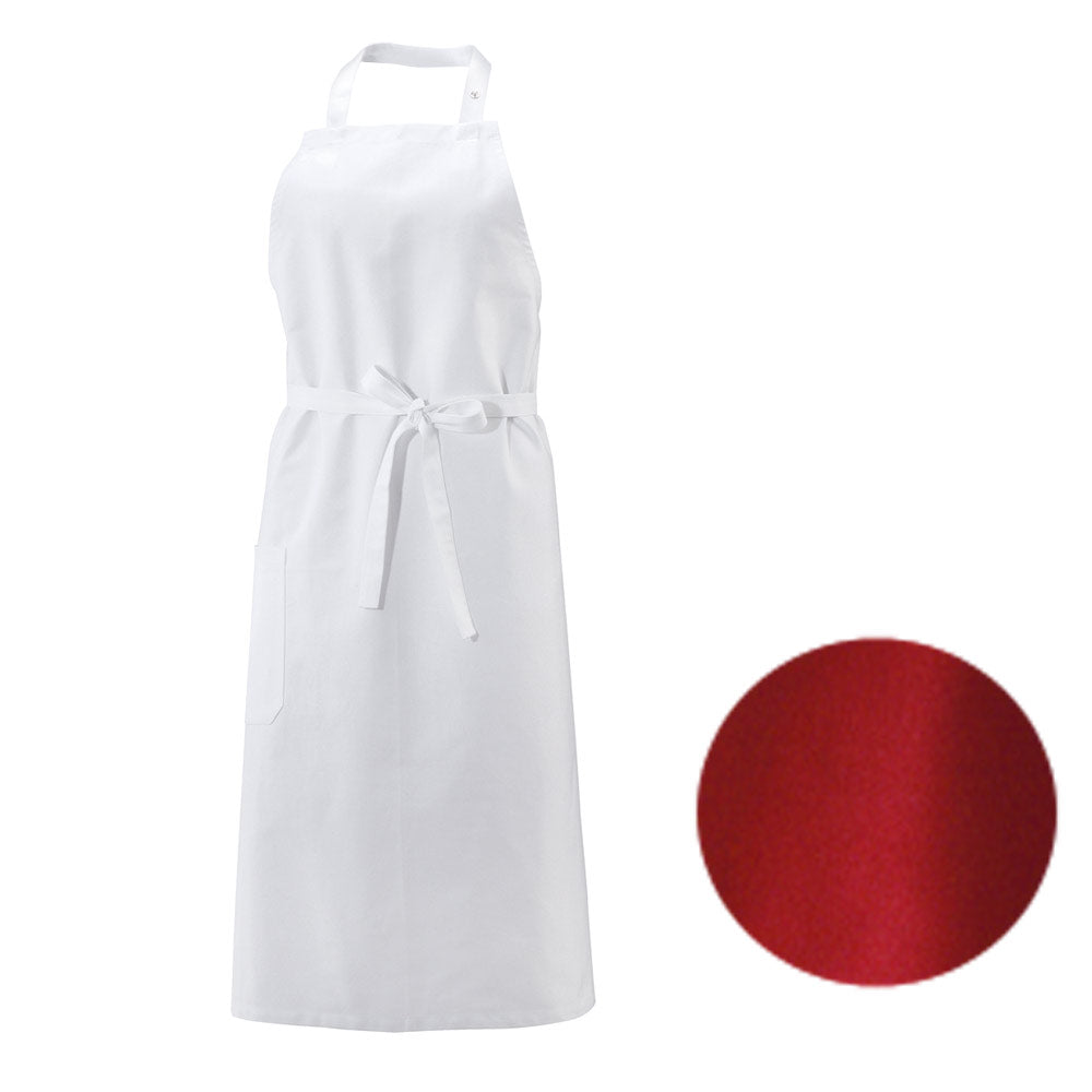 Latzschürze (80 x 100 cm) - Bordeaux