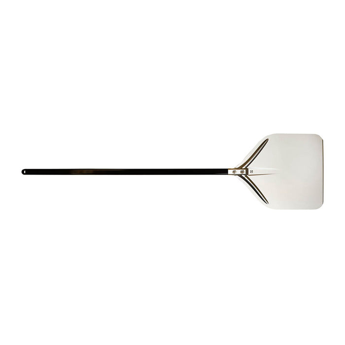 Pizzaschaufel Aluminium - 38,5 x 36 - Länge 148,5 cm