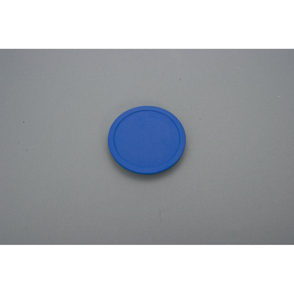 EURO Deckel Ø 11,1 cm - Blau (SEBS) - Innenrand Ø 9,7 cm