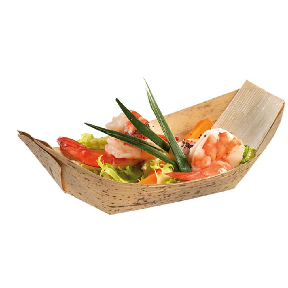 BOOT Blattschalen 11,5 x 6,5 x 1,5 cm (100 Stück)