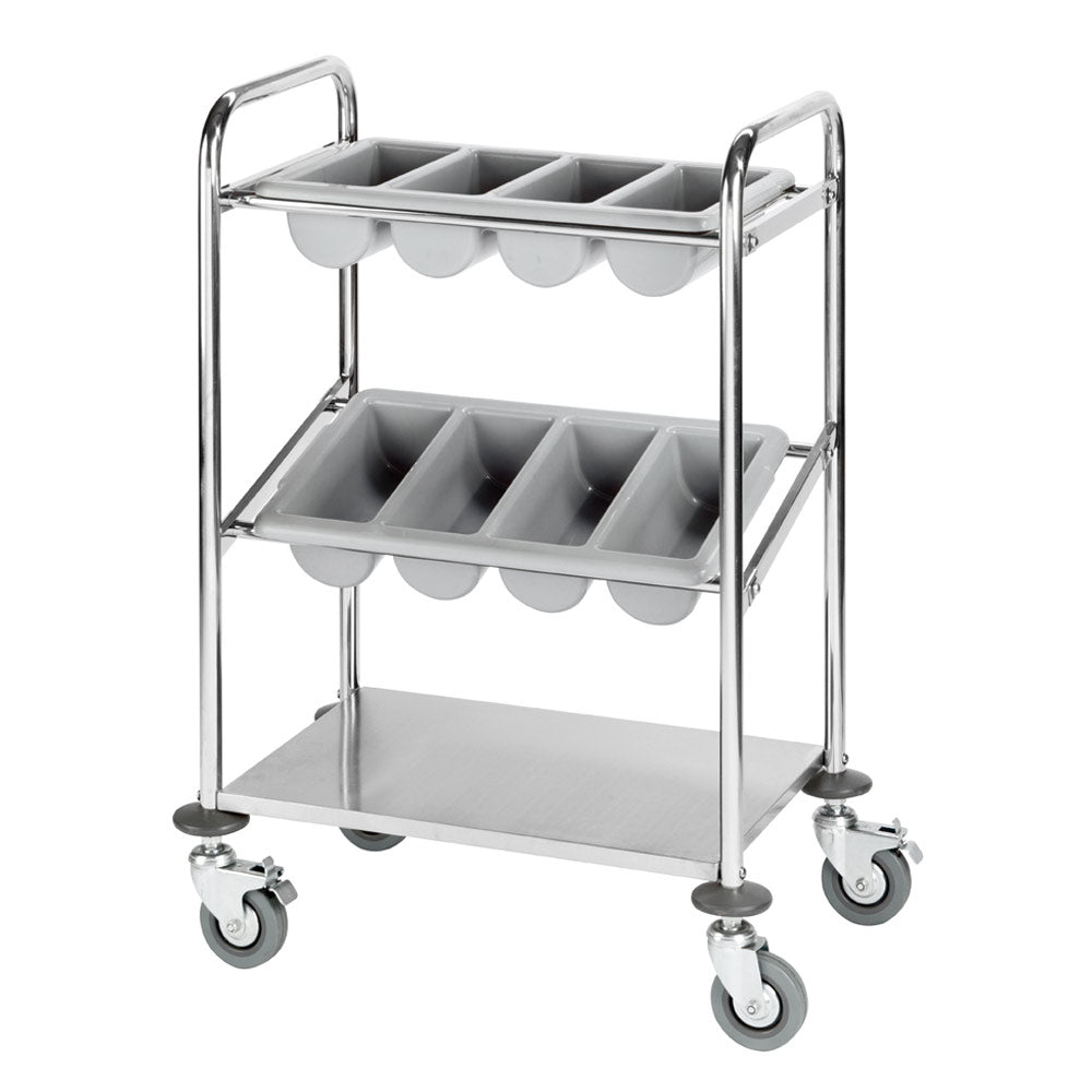 SARO Besteckwagen - 2 Ebenen