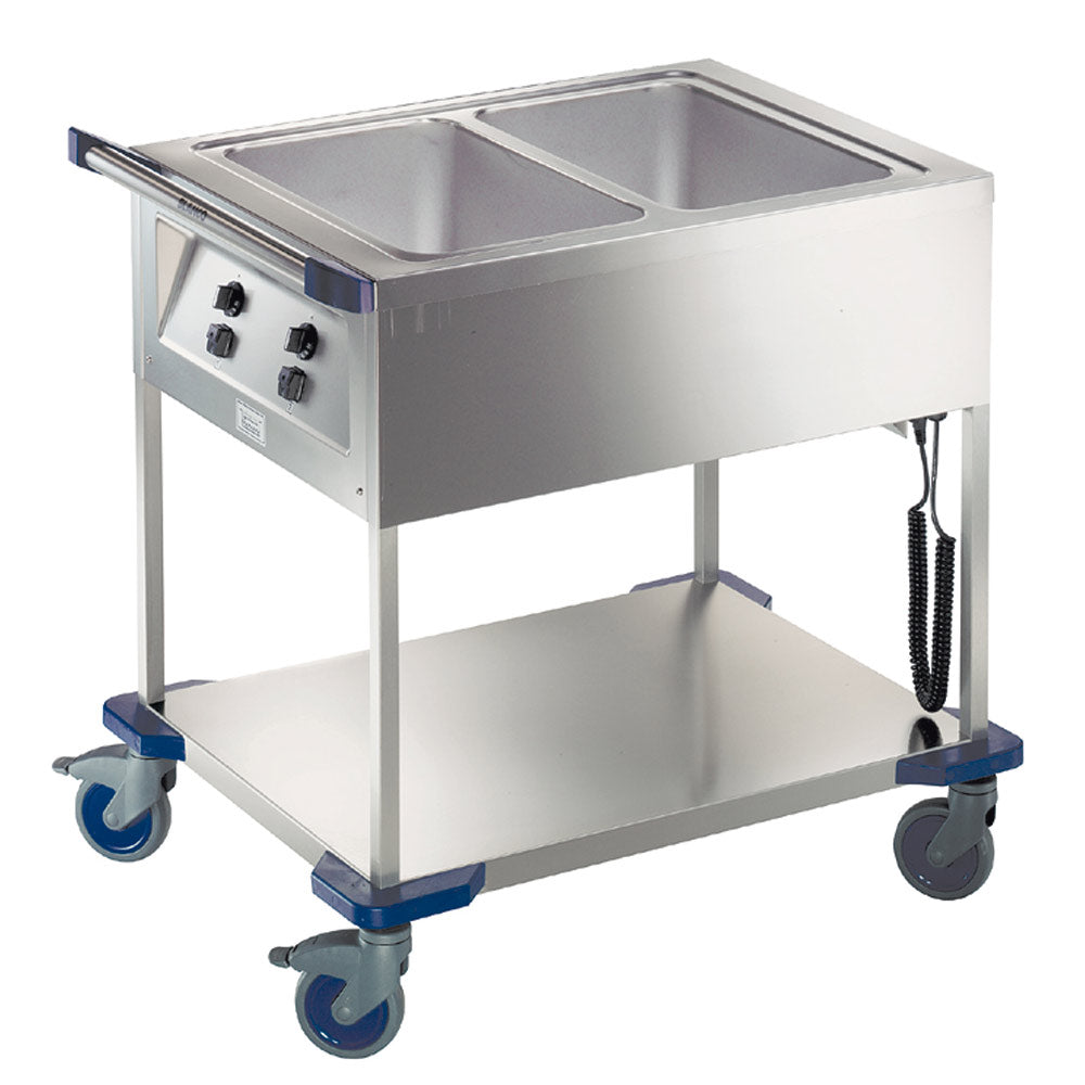 Speisenausgabewagen "SAW 2" - Griff stirnseitig (230 V)